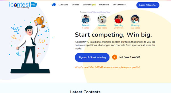 Multi Contest Web App